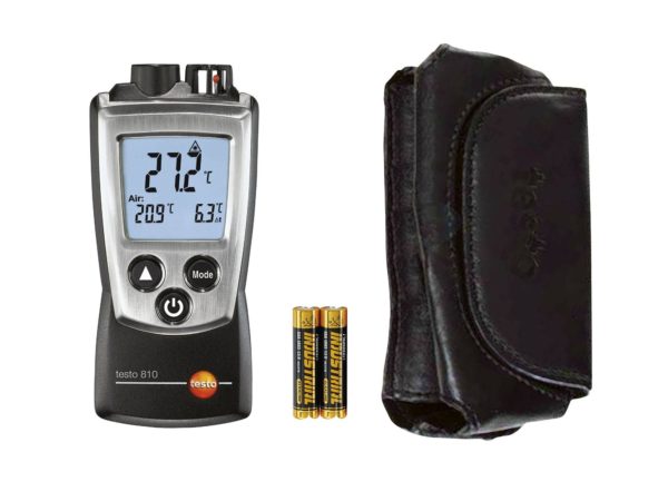 testo 810 set infrared thermometer delivery scope free master